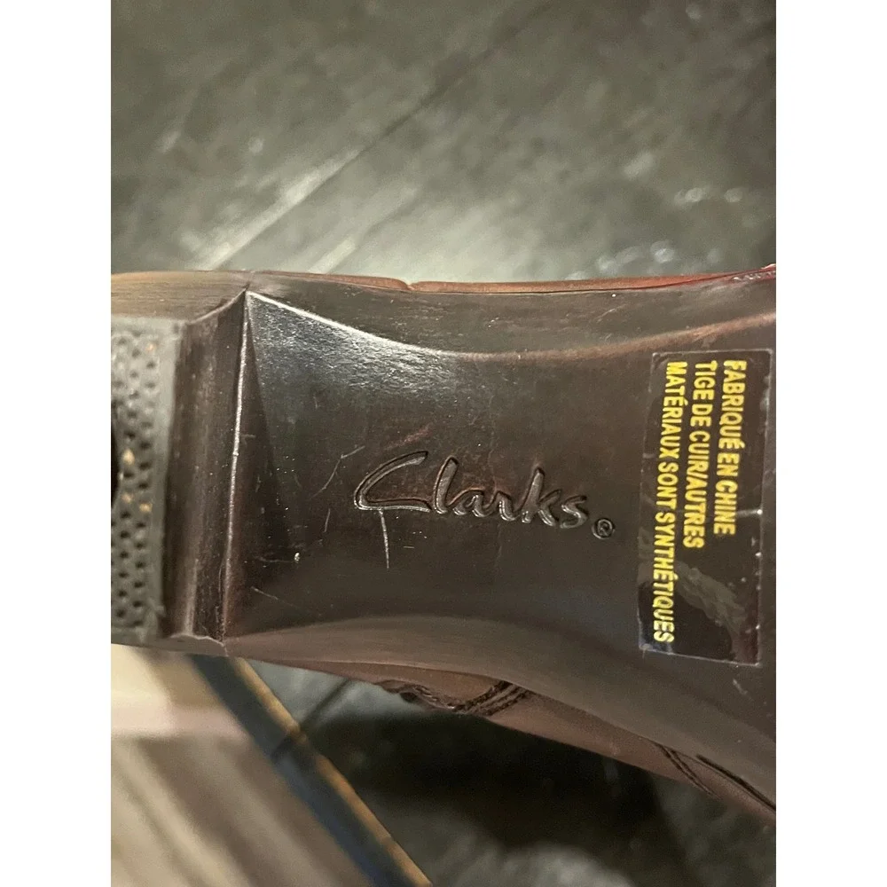 Clarks‎ Bendables Brown Leather Ankle Boot